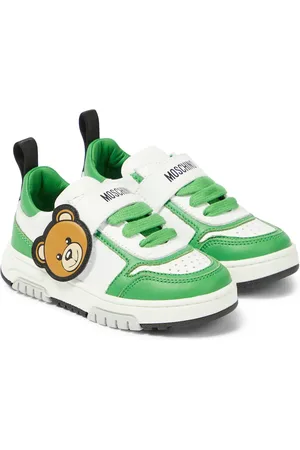 Moschino Sneakers Teddy Bear aus Leder