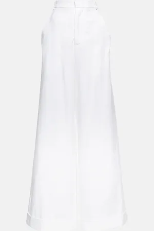 ANN DEMEULEMEESTER Weite Hose Dorothee aus Baumwoll-Canvas