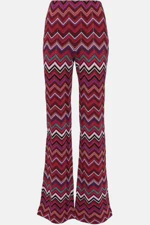 Missoni High-Rise-Hose aus Strick