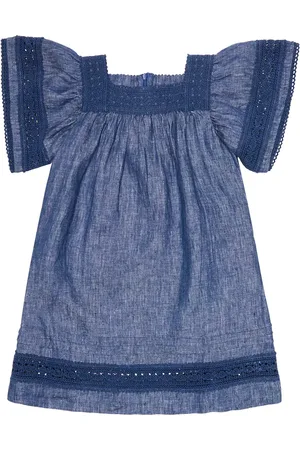 Tartine Et Chocolat Kleid aus Leinen