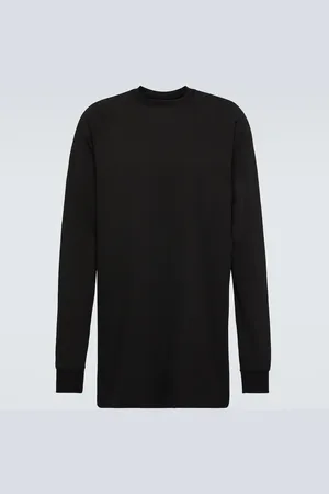 Rick Owens Pullover Baseball aus Baumwoll-Jersey