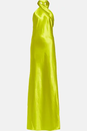 GALVAN Maxikleid aus Satin