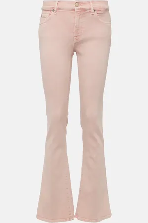 7 for all Mankind Mid-Rise Bootcut Jeans