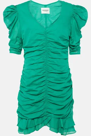 Marant Etoile Minikleid Sireny aus Baumwolle