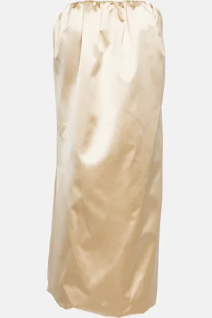 Khaite Midikleid Yara aus einem Baumwollgemisch
