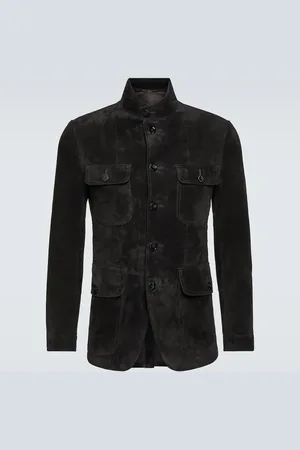 Tom Ford Jacke aus Veloursleder