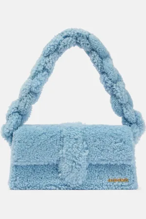 Jacquemus Schultertasche Le Bambidou aus Shearling