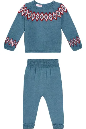 La Coqueta Baby Set aus Pullover und Leggings aus Wolle