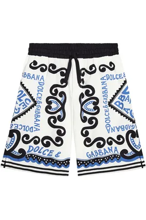 Dolce & Gabbana Bedruckte Bermuda-Shorts aus Baumwolle