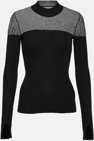 Wolford Top Contoured Ribs aus Schurwolle