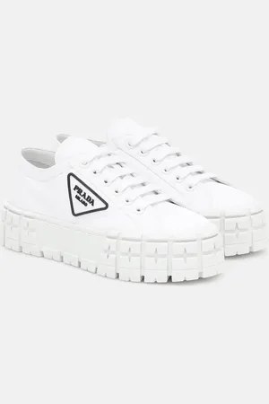 Prada Sneakers Wheel aus Gabardine