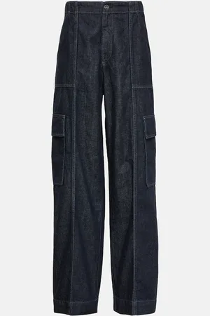 AG Jeans X EmRata High-Rise Cargo-Jeans Amia