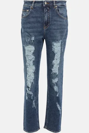 Dolce & Gabbana High-Rise Boyfriend Jeans