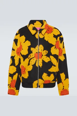 THE ELDER STATESMAN Bomberjacke Senna aus einem Wollgemisch
