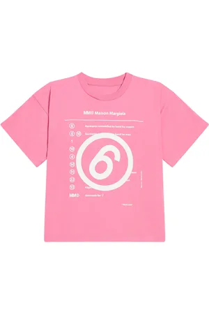 Maison Margiela Bedrucktes T-Shirt aus Baumwoll-Jersey