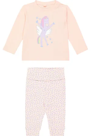 Stella McCartney Baby Bedruckter Pyjama aus Baumwolle