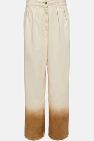 Alanui High-Rise Wide-Leg Jeans