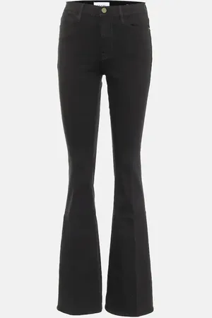 Frame High-Rise Flared Jeans Le High