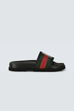 Gucci Pantoletten Web Stripe