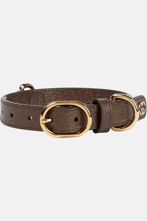 Gucci Halsband für Hunde Interlocking G S/M