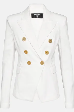 Balmain Blazer aus Denim