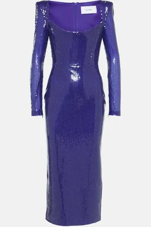ALEX PERRY Midikleid mit Pailletten