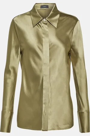 Joseph Bluse Brunel aus Seidensatin