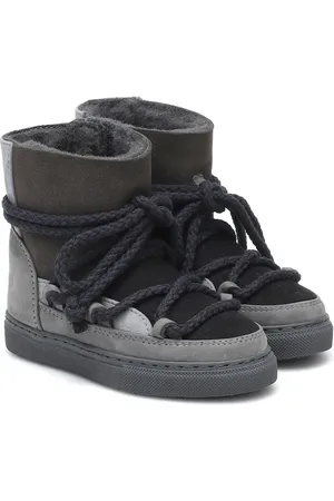 INUIKII Schneestiefel Sneakers aus Veloursleder