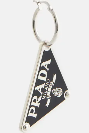 Prada Einzelner Ohrring aus Sterlingsilber
