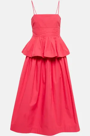 CO Midikleid aus Baumwolle