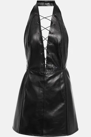 PETAR PETROV Minikleid Atkins aus Leder