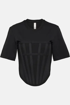 DION LEE T-Shirt aus Baumwoll-Jersey