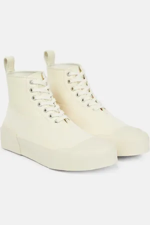Jil Sander High-Top Sneakers aus Leder