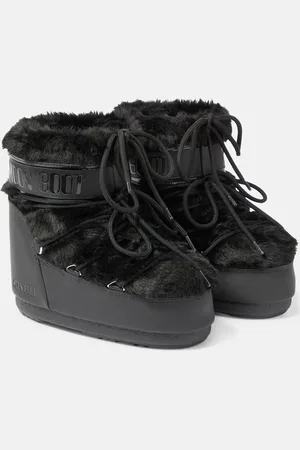 Moon Boot Schneestiefel Icon Low mit Faux Fur