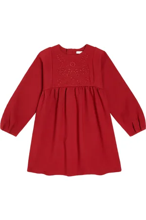 Chloé Chloé Kids Kleid aus einem Baumwollgemisch