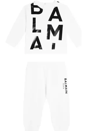 Balmain Baby Jogginganzug aus Baumwolle