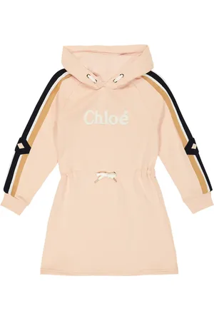 Chloé Chloé Kids Kleid aus Baumwoll-Jersey