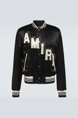AMIRI Collegejacke aus Satin