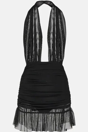 Norma Kamali Minikleid aus Chiffon