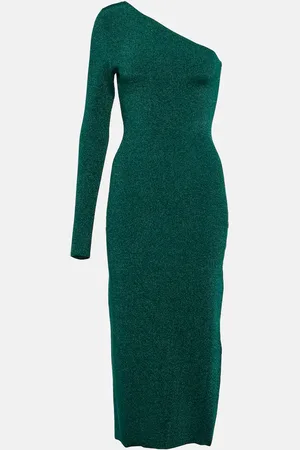 Victoria Beckham One-Shoulder-Midikleid aus Strick