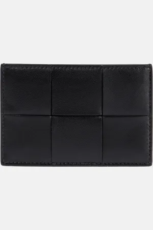 Bottega Veneta Kartenetui Intreccio aus Leder
