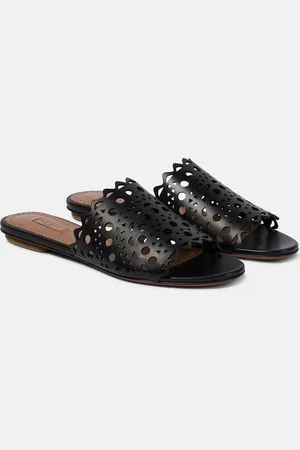 Alaïa Alaïa Pantoletten aus Leder