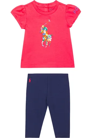 Ralph Lauren Baby Set aus T-Shirt und Leggings