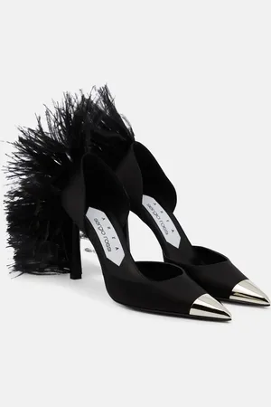 AREA X Sergio Rossi Pumps Amazona aus Denim