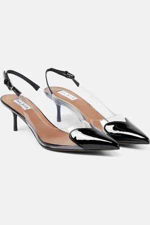 Alaïa Alaïa Slingback-Pumps Cœur mit Lackleder