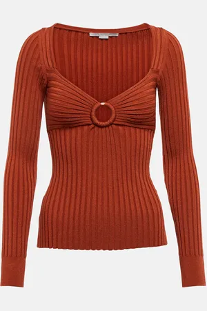 Stella McCartney Longsleeve aus Rippstrick