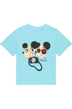 Mini Rodini Bedrucktes T-Shirt aus Jersey