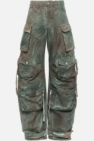 The Attico Cargohose Fern aus Denim