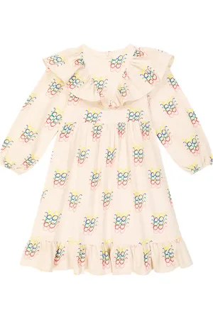 Jelly Mallow Kleid aus Baumwolle