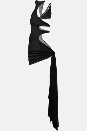 MUGLER Strandkleid aus Crêpe